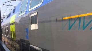 preview picture of video 'Trains at Fidenza | Treni a Fidenza - Vivalto Nuova Livrea'