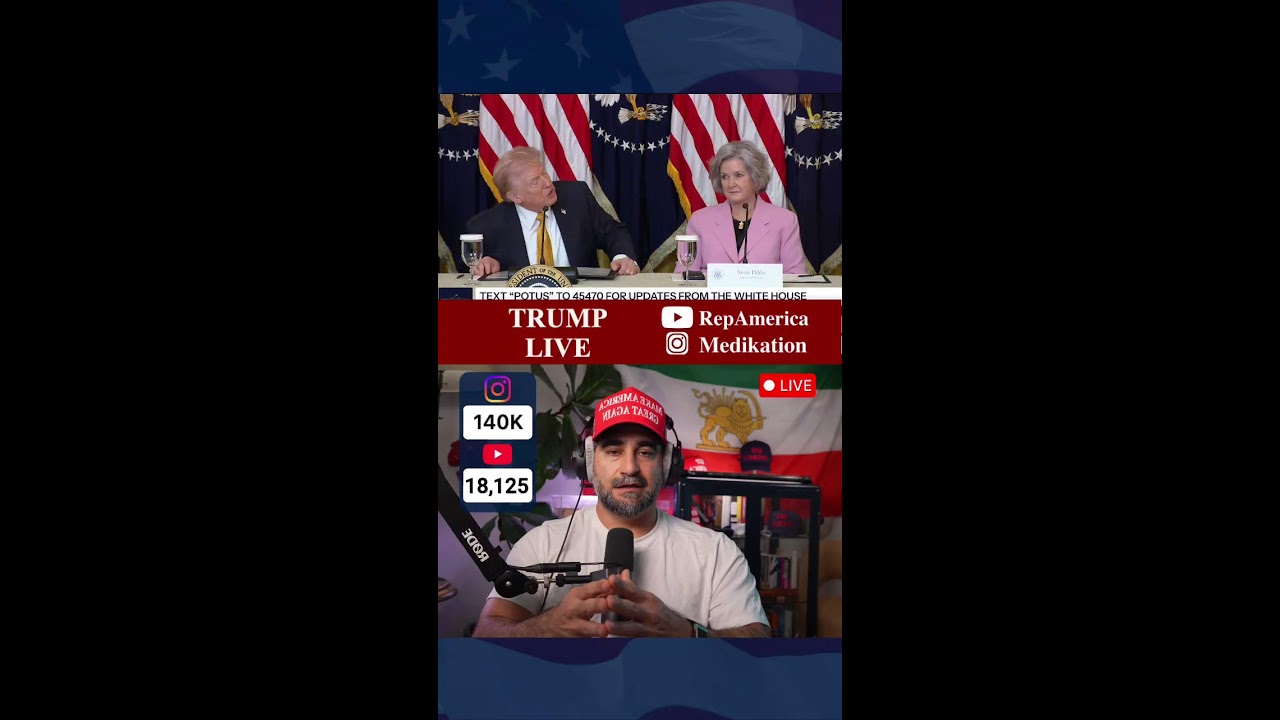 LIVE - Trump Discusses Iran, Oil and Military 📱