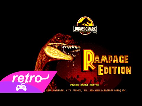 jurassic park rampage edition genesis