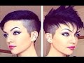 How to style a pixie cut and fauxhawk 