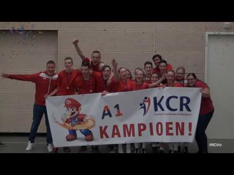 2017-02-19 KCR A1 kampioen zaal 2016-2017