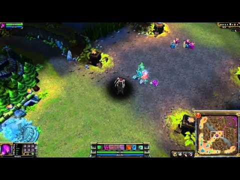 League of Legends: Blade Mistress Morgana In-Game Skin