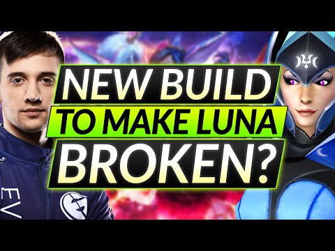 Arteezy's NEW LUNA BUILD that is TAKING OVER Dota 2 - CARRY GUIDE