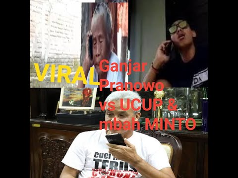VIRAL Lucu Pool Ganjar Pranowo Vs Ucup Klaten, Mbah Minto