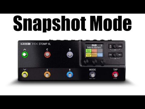 How I Use the HX Stomp in Snapshot Mode