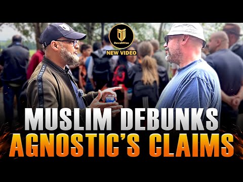 Agnostic's Strange Beliefs Challenged By Muslim | Hashim | Speakers Corner