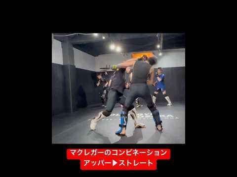マクレガーのコンビネーション #mma #ムエタイ #キックボクシング #格闘技 #ufc #キックボクサー #kickboxing #総合格闘技 #マクレガー