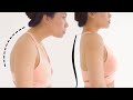 FIX POSTURE! 10 Min daily to have beautiful neck & back! Lose fatty neck hump, beginner exercises