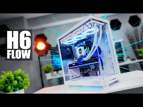 This PC Case is Amazing! NZXT H6 Flow Review