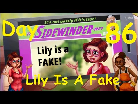 Lily's Garden Day 86 Complete Story - Lily Is A Fake