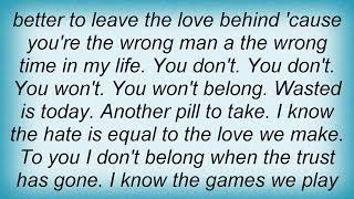 Amanda Ghost - The Wrong Man Lyrics