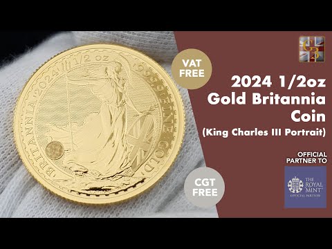 2024 1/2oz Gold Britannia Coin | Now available to purchase!