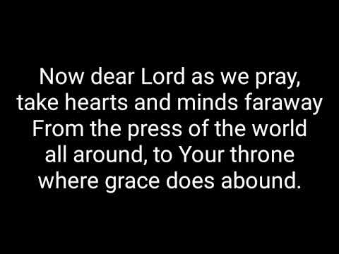 AS WE COME TO YOU IN PRAYER (Piano Accompaniment w/ lyrics)