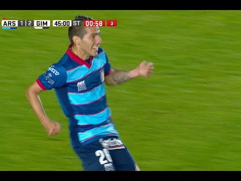 Arsenal le empató a Gimnasia en la última jugada del partido