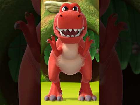 T-Rex, attention! T-Rex, let's go! #tyrannosaurusrex #littledinoschool