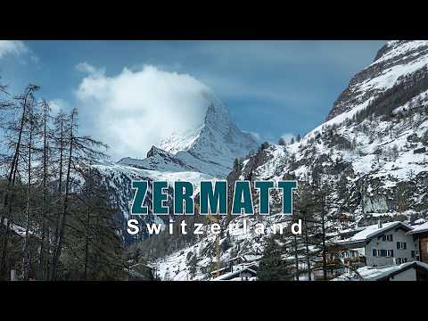 Charming Streets of Zermatt Swiss Village Walk🇨🇭