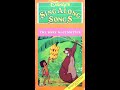 Opening And Closing To Disney S Sing Along Songs The Bare Necessities 1987 VHS