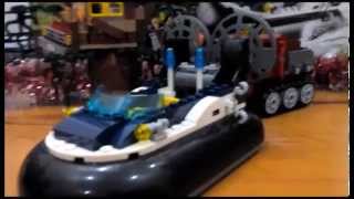 LEGO City Полицейский корабль на воздушной подушке (60071) - відео 2