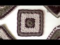 Crochet Monday Sampler Motif | EASY | The Crochet Crowd