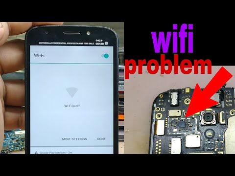 Moto e5 play xt1921 wifi ic problem.ic