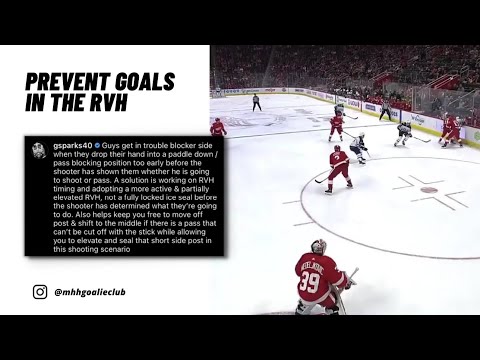 How Goalies Can Prevent More Goals in the RVH