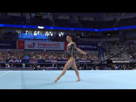 Kara Eaker - Floor Exercise - 2021 U.S. Gymnastics Championships - Senior Women Day 2