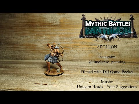Mythic Battles Pantheon - How to paint Apollo