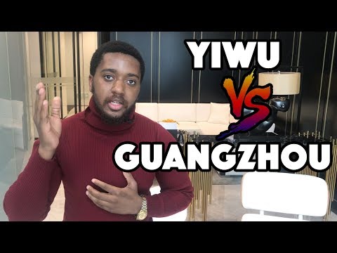 Yiwu VS Guangzhou para manufatura | Fonte Encontre Ásia