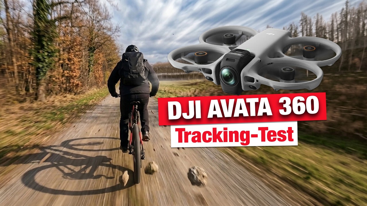 DJI AVATA 360 - Tracking-Test mit vorzeitigem ENDE / Teil 3
