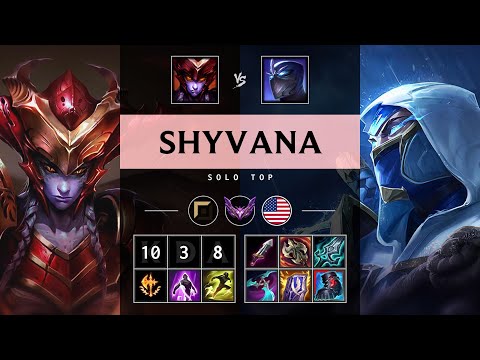Shyvana Top vs Shen - NA Master Patch 25.12