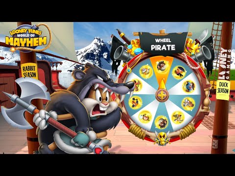 New Lola Frostbane, Pirate Wheel & Sam Sheepdog event - Looney Tunes World of Mayhem