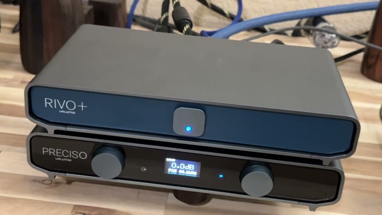 (2) Second demo of Volumio Rivo+ transport with Preciso dac