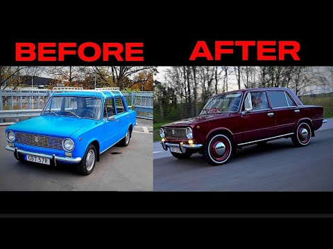 BUILDING My Dream LADA/VAZ/ZHIGULI 2101 IN 10 MINUTES!