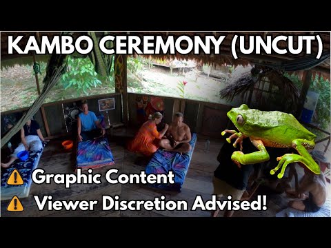 Kambo Ceremony in the Amazon (Raw, Uncut, Full Experience)