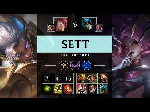 Sett Support vs Nami - EUW Master Patch 25.05