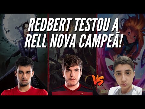 FLA REDBERT TESTANDO A NOVA CAMPEÃ RELL! ABSOLUT E REDBERT VS JEAN MAGO