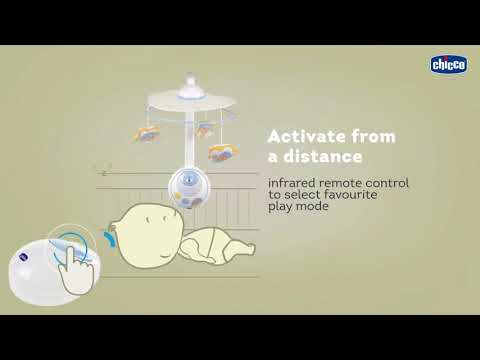 Мобиль с проектором Chicco «Волшебные звезды»