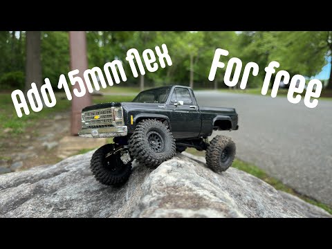 Traxxas TRX4m Free Suspension Upgrade.