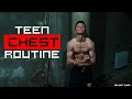 14 Years Old BODYBUILDER | Massive CHEST Workout + POSING | 2.0