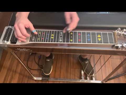 Waltz Across Texas Intro and Solo Pedal Steel Lesson