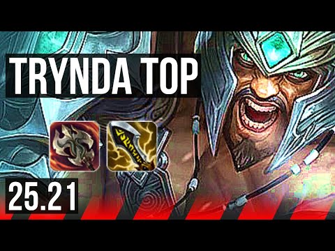 TRYNDAMERE vs MALPHITE (TOP) | Godlike | KR Master | 25.21
