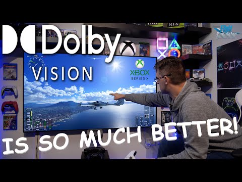 Microsoft Flight Simulator - Dolby Vision is better than HDR10 / HGiG - LG CX / Xbox Series X