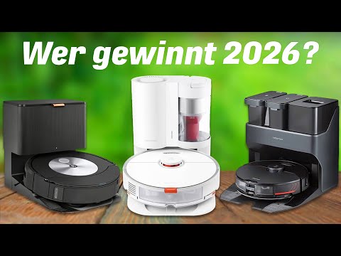 Beste SAUG-WISCHROBOTER im Vergleich 2026! ► Top 3 Saugroboter mit Wischfunktion (400€ - 1500€)