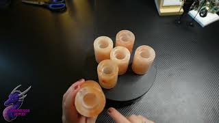 Showcasing Milliard Premium Himalayan Salt Shot Glasses