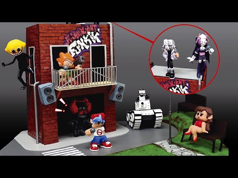 [FNF] Making FRIDAY NIGHT FUNKIN' Characters | Diorama | Clay Art