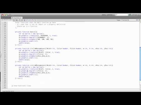 Actionscript Functions