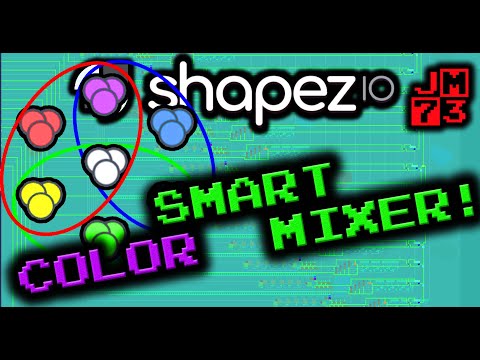 FULL BELT Smart Color Mixer!! ...plus Tips and Tricks! Shapez.io v1.4.4