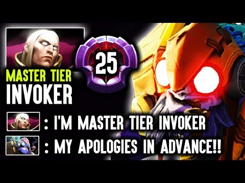 Invoker Was The Master Tier But He Was More Than Master - Quoarine Tinker Dota 2