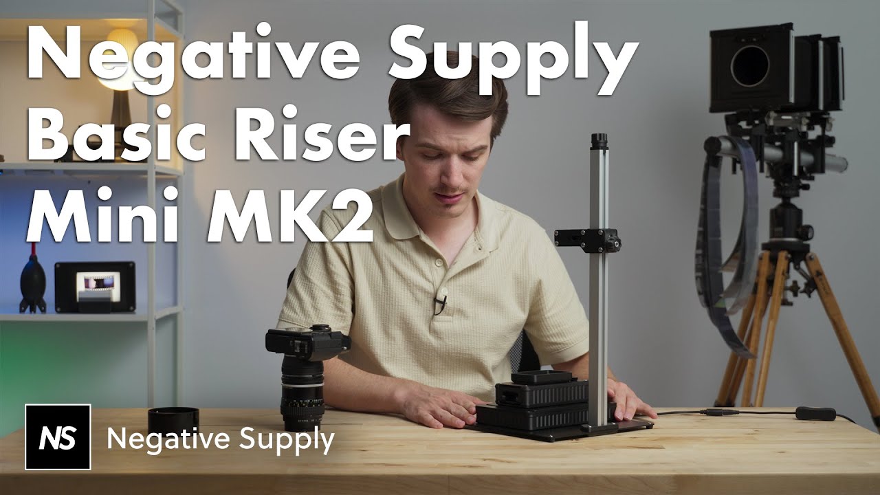 Basic Riser Mini MK2 Overview - Film Scanning Copy Stand