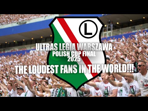 Ultras Legia Warsaw. The loudest fans in the world. The craziest fan support in the world
